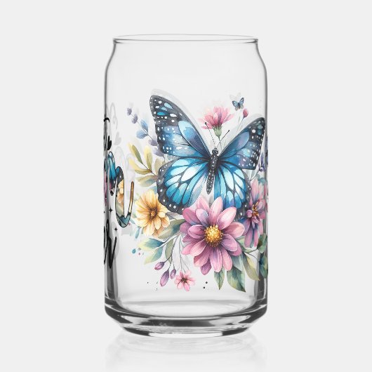 Muttertag gedruckte Can-Brille Dosenglas (Rückseite)