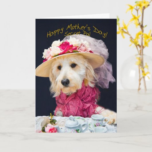 Muttertag - Geheimpal - Kati-Sammlung Karte (Gelbe Blume)