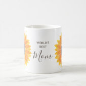 Muttertag Gelbe Sonnenblume - die beste Mama der W Kaffeetasse (Mittel)