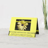 Muttertag - Gelber Tag (2) - Karte - Anpassen (Rückseite)