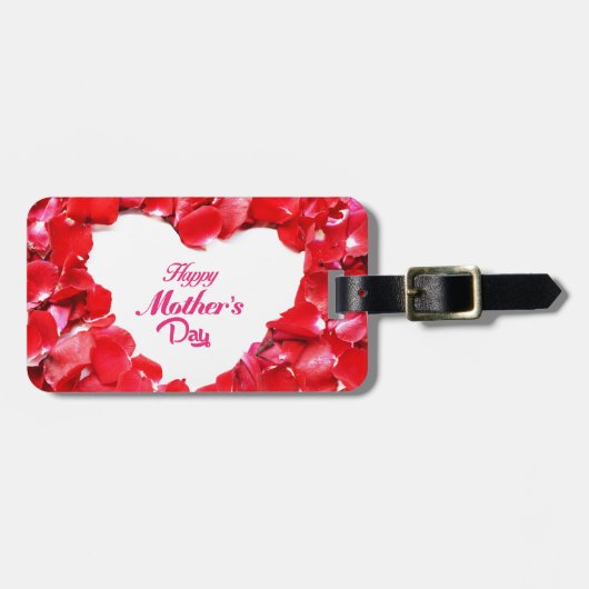 Muttertag Gepäckanhänger (Vorderseite horizontal)