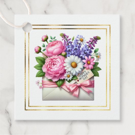 Muttertag Geschenk-Anhänger Geschenkanhänger (Vorderseite)
