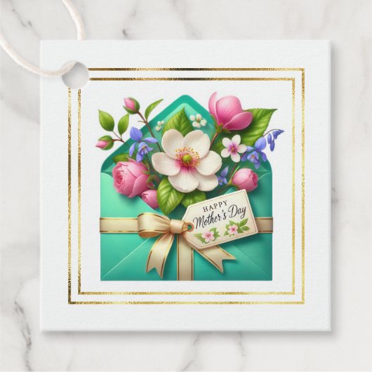 Muttertag-Geschenk-Anhänger Geschenkanhänger (Vorderseite)