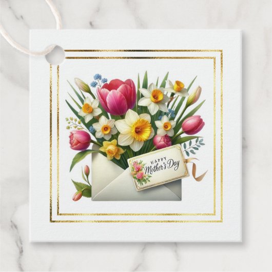 Muttertag Geschenk-Anhänger Geschenkanhänger (Vorderseite)