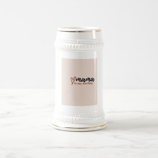 Muttertag Geschenk Bierglas (Mittel)