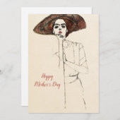 Muttertag/Geschenk für Mama/Vintage Karte (Vorne/Hinten)