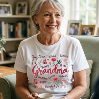 Muttertag-Geschenk für Oma von den Enkelkindern T-Shirt