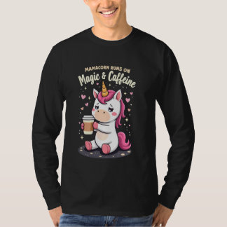 Muttertag Geschenk Mamacorn Runs auf Magic & Caffe T-Shirt