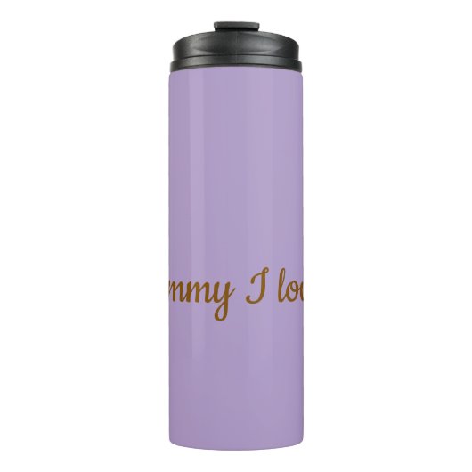 Muttertag Geschenk Thermosbecher (Vorderseite)