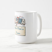 Muttertag Geschenke - Mama  Kaffeetasse (VorderseiteRechts)