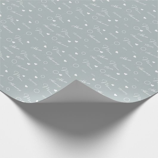Muttertag Geschenkpapier (Ecke)