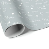 Muttertag Geschenkpapier (Rolleneckpunkt)