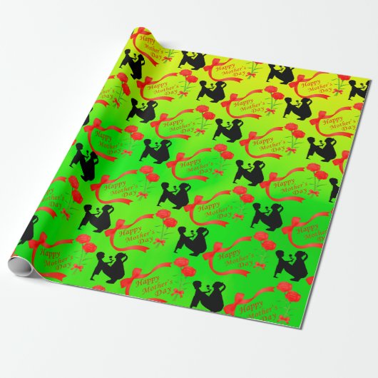 Muttertag Geschenkpapier (Ungerollt)