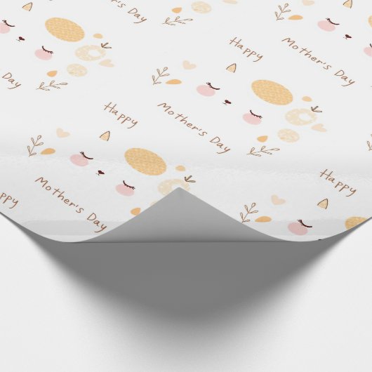 Muttertag Geschenkpapier (Ecke)