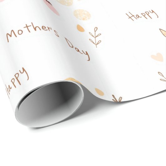Muttertag Geschenkpapier (Rolleneckpunkt)