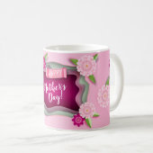 Muttertag - Geschenktasse Blumenbeete Ornament Kaffeetasse (VorderseiteRechts)