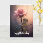 "Muttertag glücklich Karte (Gelbe Blume)