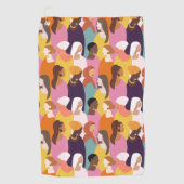 Muttertag Golf Handtuch (Vorderseite)