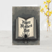 Muttertag-Gothic-Buchkarte Karte (Gelbe Blume)