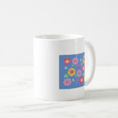 Muttertag Grandma Blumengarten Kaffee Tasse (VorderseiteRechts)