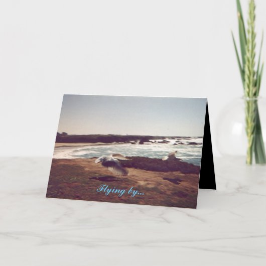 Muttertag Grußkarte "Flying By" Karte (Vorderseite)
