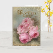 Muttertag - Grußkarte Karte (Gelbe Blume)