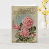 Muttertag - Grußkarte Karte (Gelbe Blume)