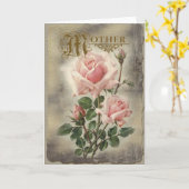 Muttertag - Grußkarte Karte (Gelbe Blume)