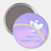 Muttertag Hoher Herzschlag Magnet (Vorderseite/Rückseite)