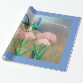 Muttertag Hummingbird Geschenkwrap Geschenkpapier (Ungerollt)