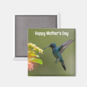 Muttertag Hummingbird Magnet (Vorderseite/Rückseite)