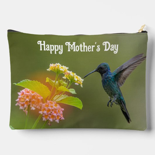 Muttertag Hummingvogel Zubehörtasche (Rückseite)