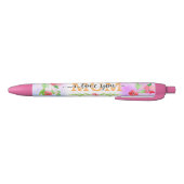 Muttertag - Ich Liebe Sie Mama Pink Blume Kugelschreiber (Unterseite)
