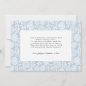 Muttertag im eleganten Foto Karte (Rückseite)