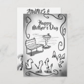 MUTTERTAG IMMER DANKESKARTE (Vorne/Hinten)