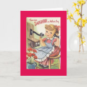 Muttertag in großer Entfernung Karte (Gelbe Blume)