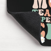 Muttertag in meiner Ehefrau Mama Lehrerin Superhel Mousepad (Ecke)