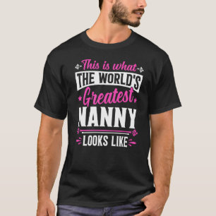 Muttertag ist das, was die größte Kindermädchen de T-Shirt