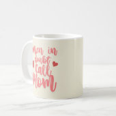 Muttertag Kaffeetasse (Vorderseite Links)