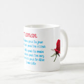 MÜTTERTAG KAFFEETASSE (VorderseiteRechts)