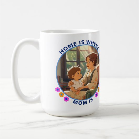 Muttertag Kaffeetasse (Links)