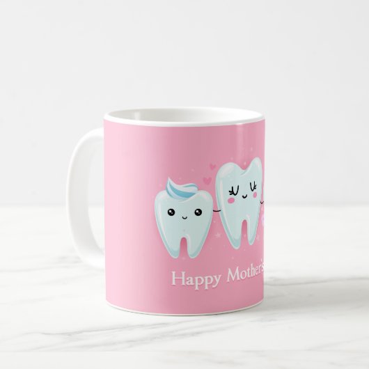 Muttertag Kaffeetasse (Vorderseite Links)