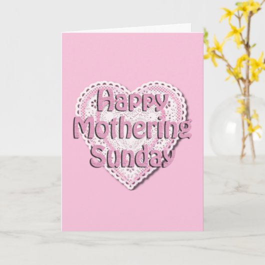 Muttertag Karte (Gelbe Blume)