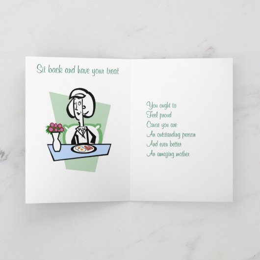 Muttertag Karte (Innenseite)