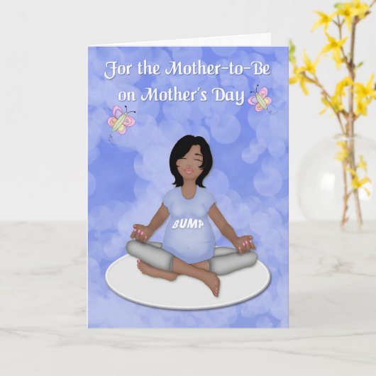 Muttertag Karte (Gelbe Blume)