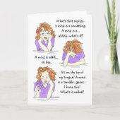 Muttertag Karte (Vorderseite)