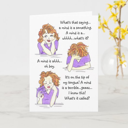 Muttertag Karte (Gelbe Blume)