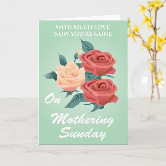 Muttertag Karte (Gelbe Blume)