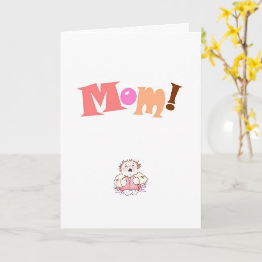 Muttertag Karte (Gelbe Blume)