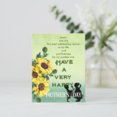 Muttertag Karte (Stehend Vorderseite)